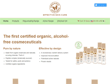 Tablet Screenshot of organicapoteke.com